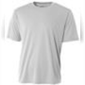 Youth - Performance T-shirt Color: Silver Sz: YM item