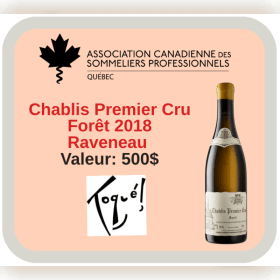 1 bouteille de Chablis 1er Cru 2018 item