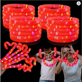 Show Flair - Red LED Pop Tubes item