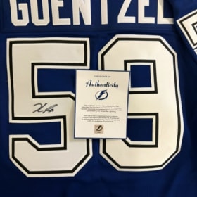 Authentic Autographed Guentzel Tampa Bay Lightning Jersey item