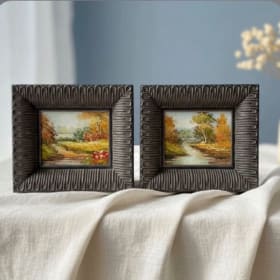 Photo of Vintage Wall Art Pair