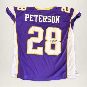 Adrian Peterson Autographed Jersey item