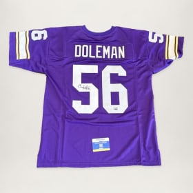 Chris Doleman Autographed Jersey with HOF Inscription item