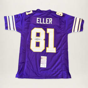 Carl Eller Autographed Jersey item