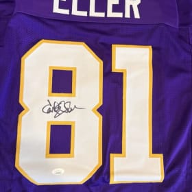 Carl Eller Autographed Jersey item