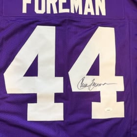 Chuck Foreman Autographed Jersey item