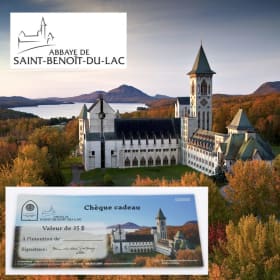 Photo : #5 - Certificat-cadeau de l'Abbaye de Saint-Benoît-du-Lac