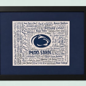 Penn State word art picture item