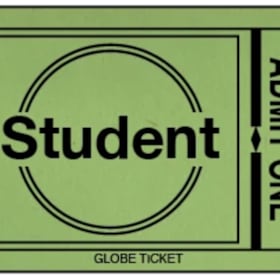 Photo of Student Ticket