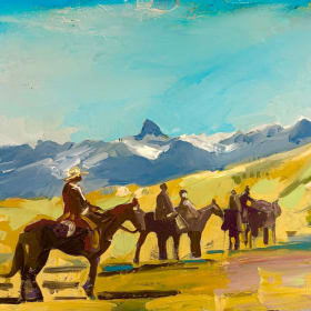 Chrissy Nickerson "Analog" painting item