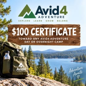 Photo of "$100 certificate toward any Avid4 Adventure Day or Overnigh