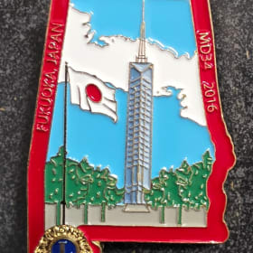 Photo of 2016 Fukuoka, Japan Alabama State Pin