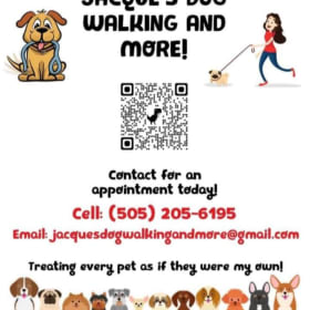 $60 Gift Certificate for Jacque's Dog Walking and More item