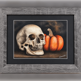 Photo of Skully's Pumpkin by Rebecca Carr