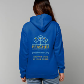 Peaches Branded Hoodie (Front AND Back design) item