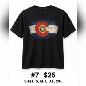 Photo of 7. BLK CO Flag Shirt