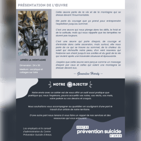 Photo : Après la montagne - Cahier de notes ( 5,5 x 8,5 po)