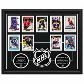 NHL 50+ Goal Scorers – Signed Hky Card Frame - MSRP $250 item