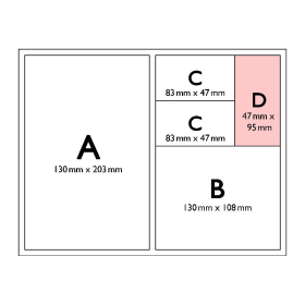 Carte d'affaires verticale | programme de spectacle item