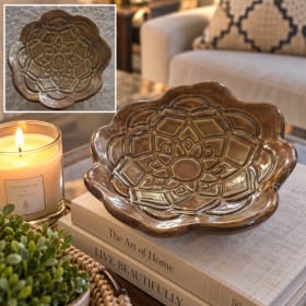 Lotus Love: A California-Crafted Accent Dish item