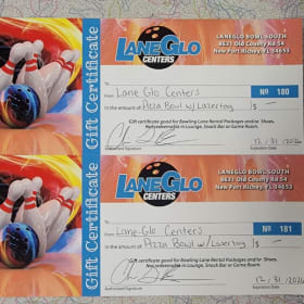 Family Night Bowling and Laser Tag  Package from LaneGlo item