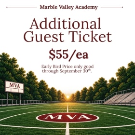 Additional Guest Ticket (If Purchased before September 30th) item