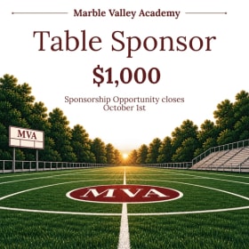 Table Sponsor item