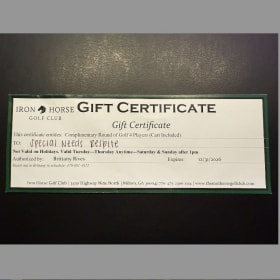 Iron Horse Golf Club Foursome item