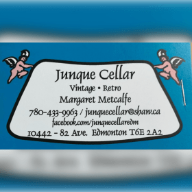 Two $25 gift certificates to the Junque Cellar (Edmonton) item