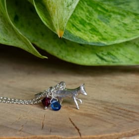 Custom Terry Fox "Fox" Necklace from Alex Monroe Jewelry item