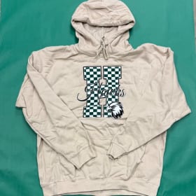 Photo of Adult Checkered Hawk Hoodie