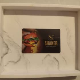 Carte cadeau de 50$ le SHAKER 1de2 item