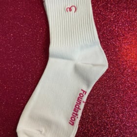 White Pink Socks item