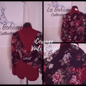Corsage en voile léger item