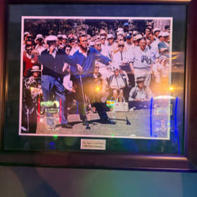 Ben Hogan & Arnold Palmer 1966 Framed Masters Print item