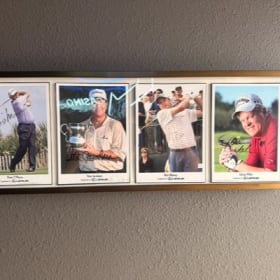 O'Meara, Jacobsen, Watney & Miller Signed Lexus Framed Photo item