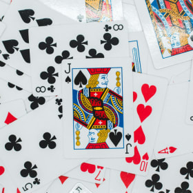 1 card from the deck item