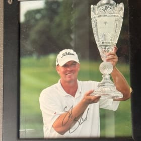 Steve Stricker Signed Photo Framed item