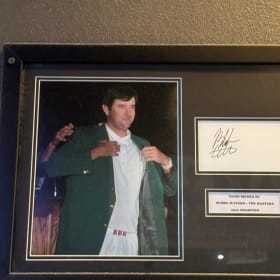 Bubba Watson Framed Photo with Autograph item