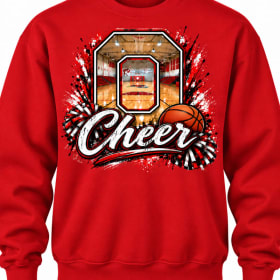 Cheer crewneck item