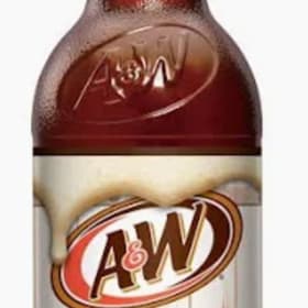 A & W Zero Sugar root beer item