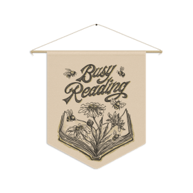 Photo of "Busy Reading" Pennant