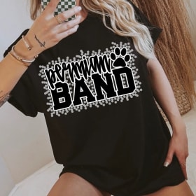 Rhinestone Permian Band Shirt item