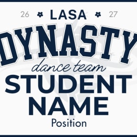 26-27 Dynasty Yard Sign item