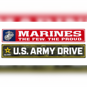Military Army Street Signs 36" item