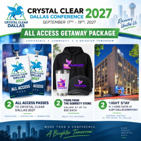 Ultimate Crystal Clear Dallas 2027 Experience Package item
