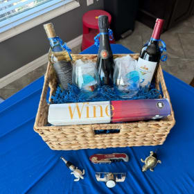 "Cheers for that Big Beautiful Day" Gift Basket item