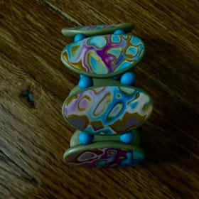 Polymer Bracelet #2 by Vicki Spohn item
