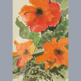 "Poppies" by Vivian Haney item
