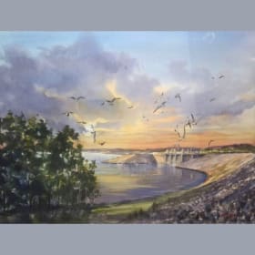 "Alum Creek Reservoir" By Kevin Buckland item